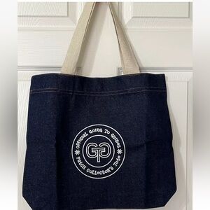 Going to Guides official patch collector’s denim tote/Disneyland pin, never used